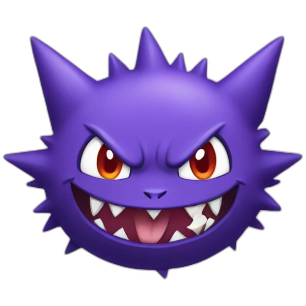 gengar pokemon emoji