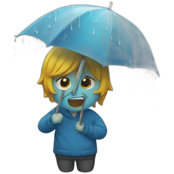 Rain emoji