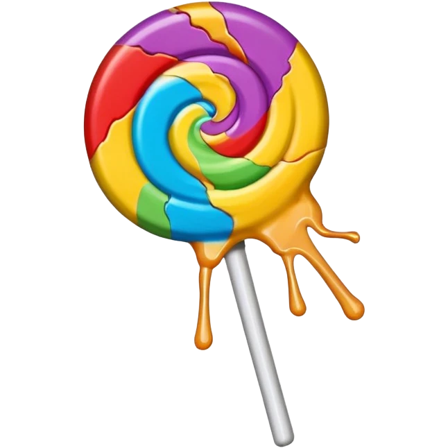 broken lollipop emoji