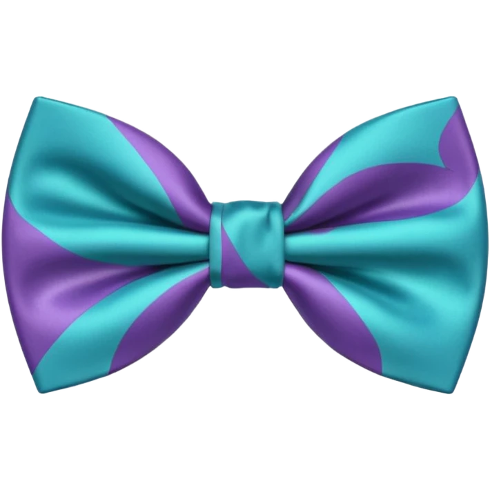 Aesthetic bow tie emoji