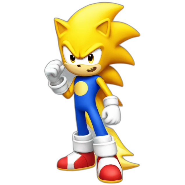 super sonic emoji