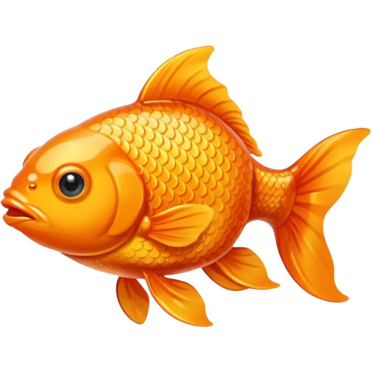 orange goldfish emoji