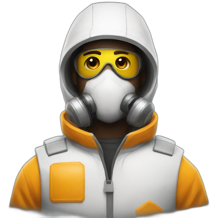 Man in Hazmat Suit form game Rust emoji