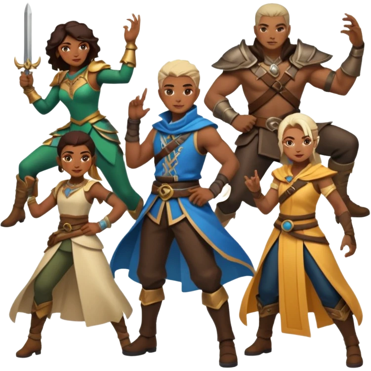 fantasy characters emoji