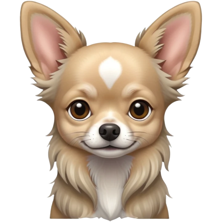 Chihuahua longhair grau emoji