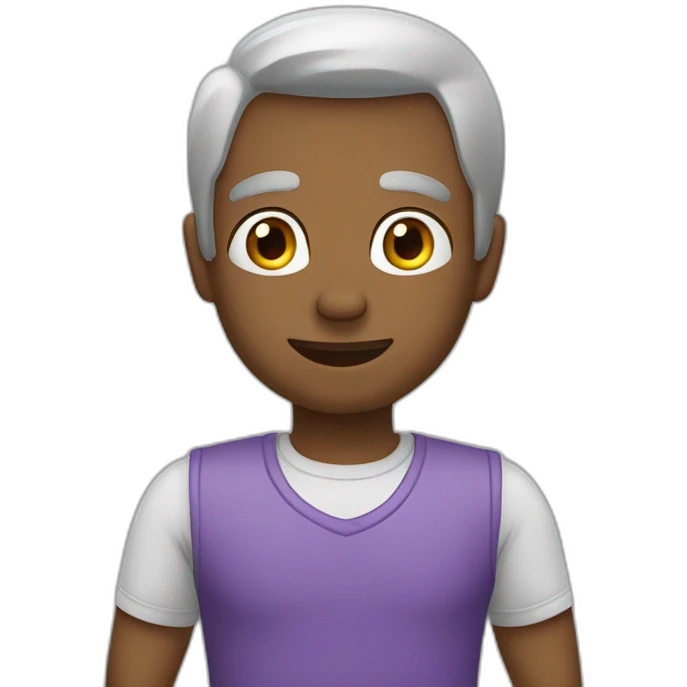 Мишка на вишенке emoji