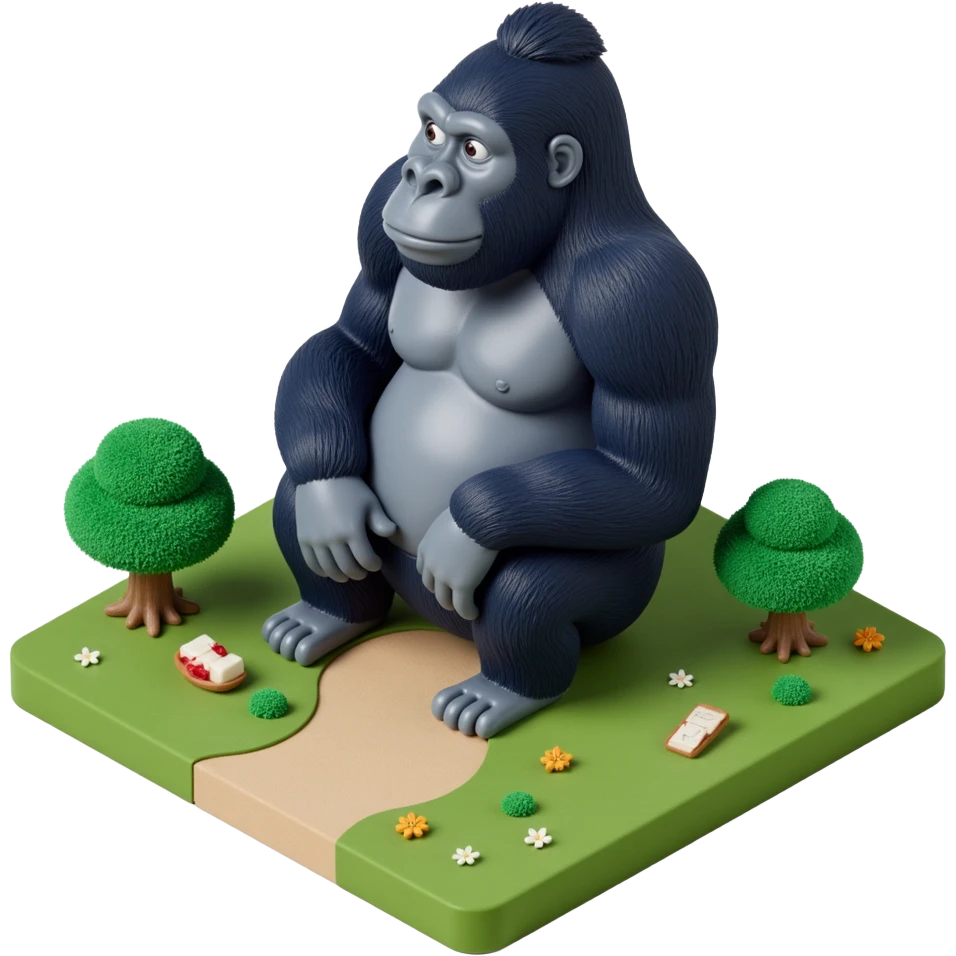 Gorilla emoji