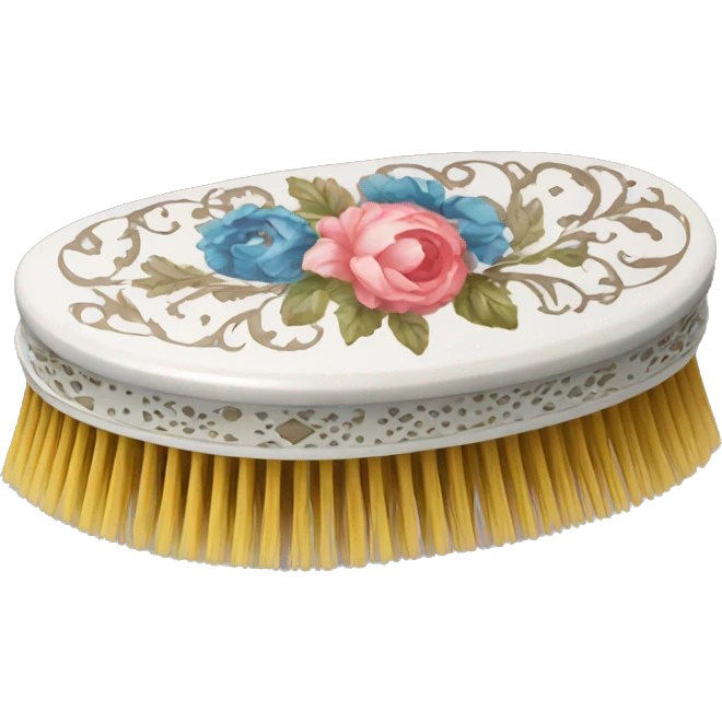 rococo hairbrush emoji