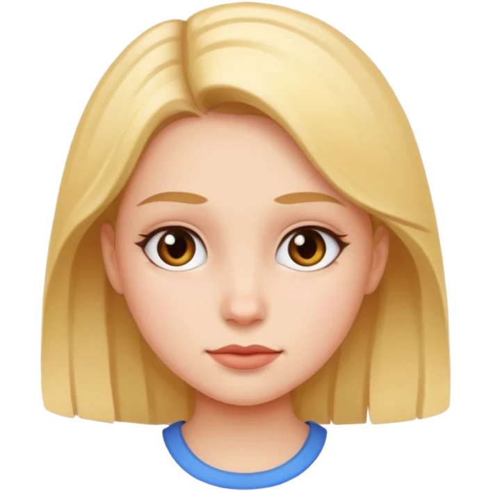 A girl  emoji