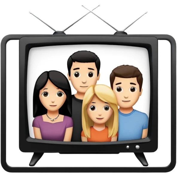 Friends tv show frame emoji