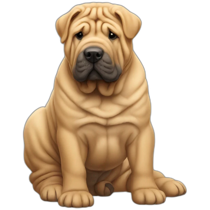 shar pei emoji
