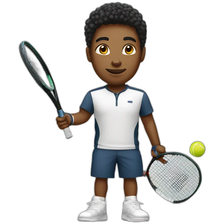 Tennisplayer joung emoji