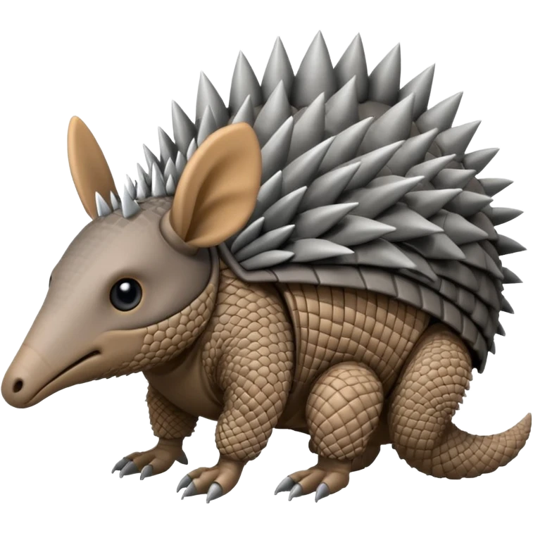 winged armadillo emoji