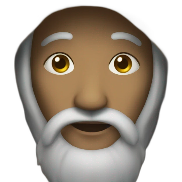 A soothsayer emoji