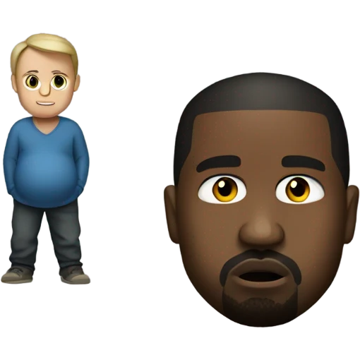 kanye west pregnant emoji