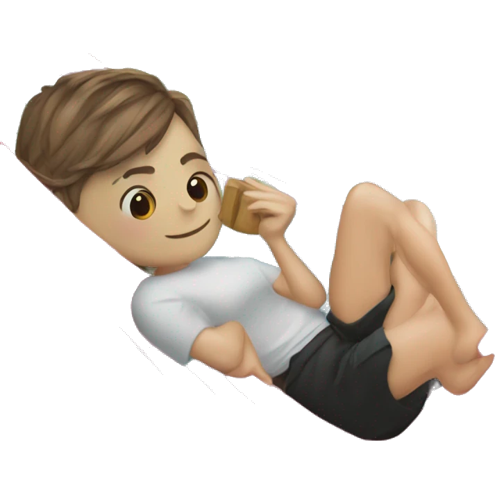 Hamac with Rubius girl relaxing emoji