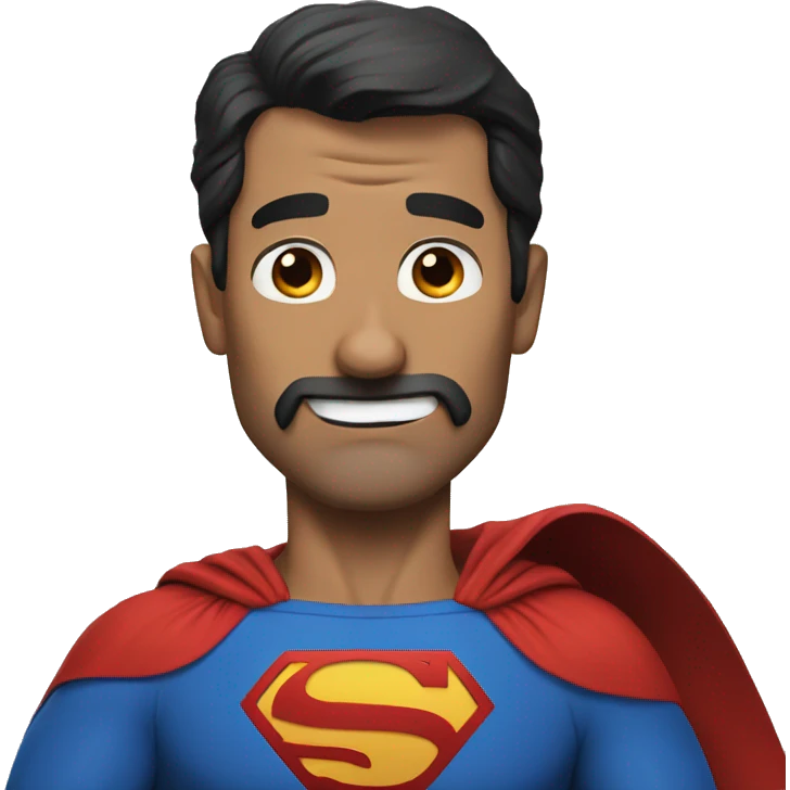 Dad Superman emoji