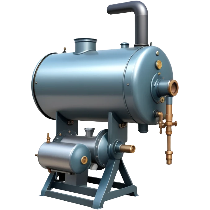A cleaver-brooks steam boiler  emoji