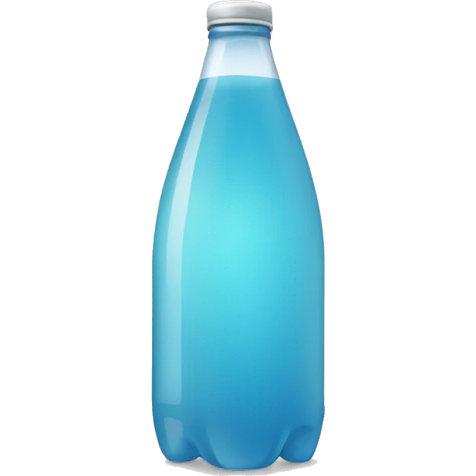 Botella de agua emoji