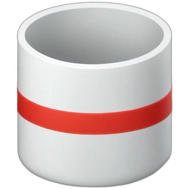 bottom-white-and-top-red-cylinder emoji