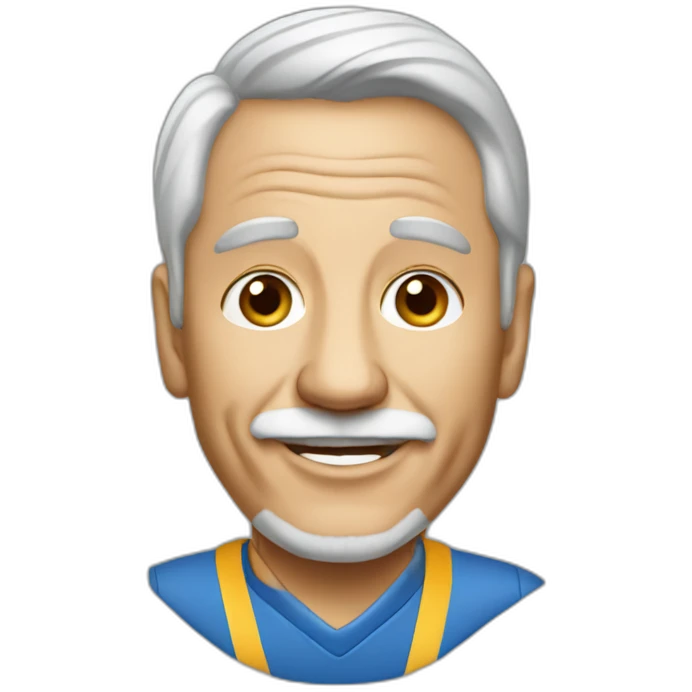 retired sportsman in new job emoji