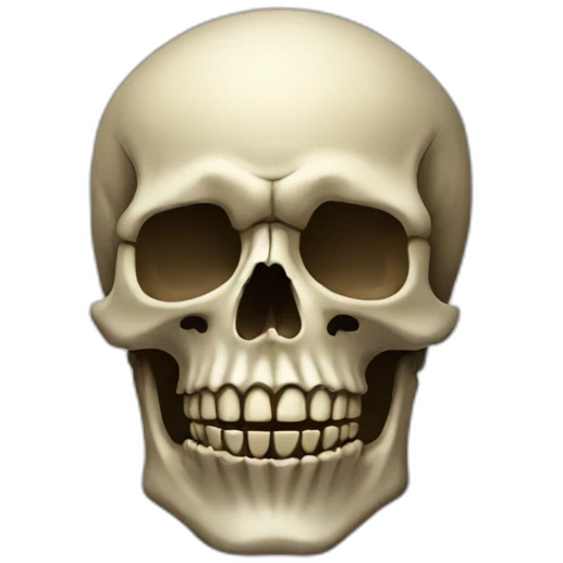 skull of vanity emoji