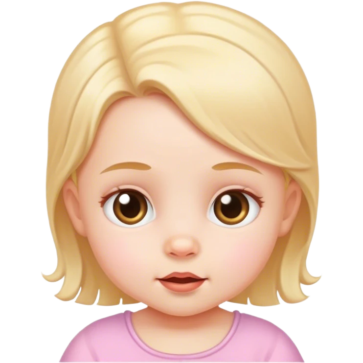 baby girl emoji