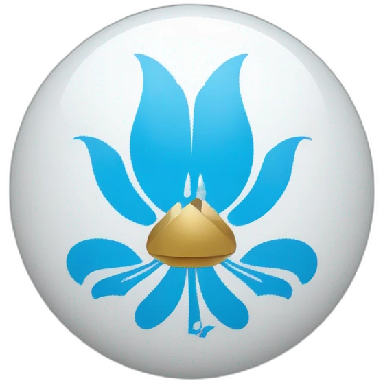 Un O dans un M comme le logo de l'Olympique de Marseille  emoji