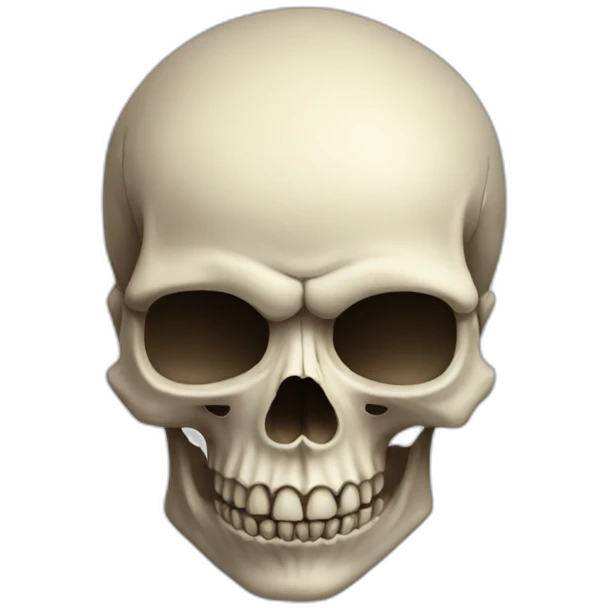 Skull with emoji
