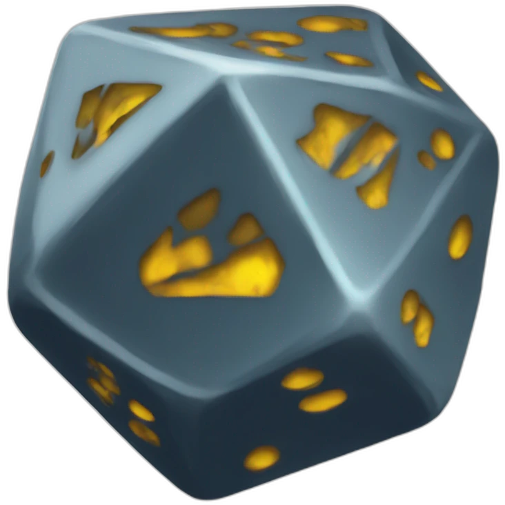 d&d dice d20 20 emoji