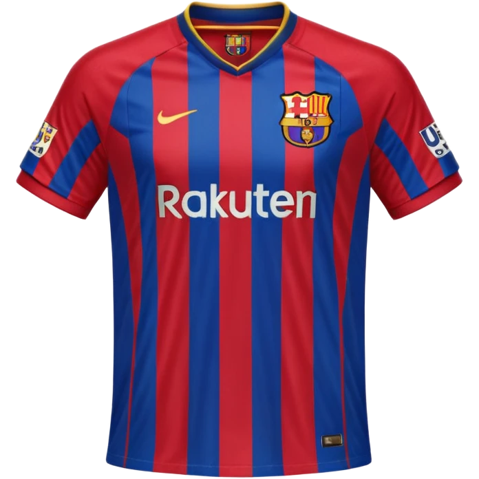 Barcelona football club jersey emoji emoji