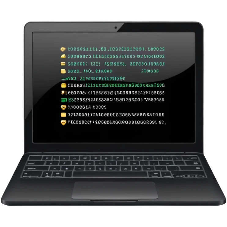 working laptop emoji