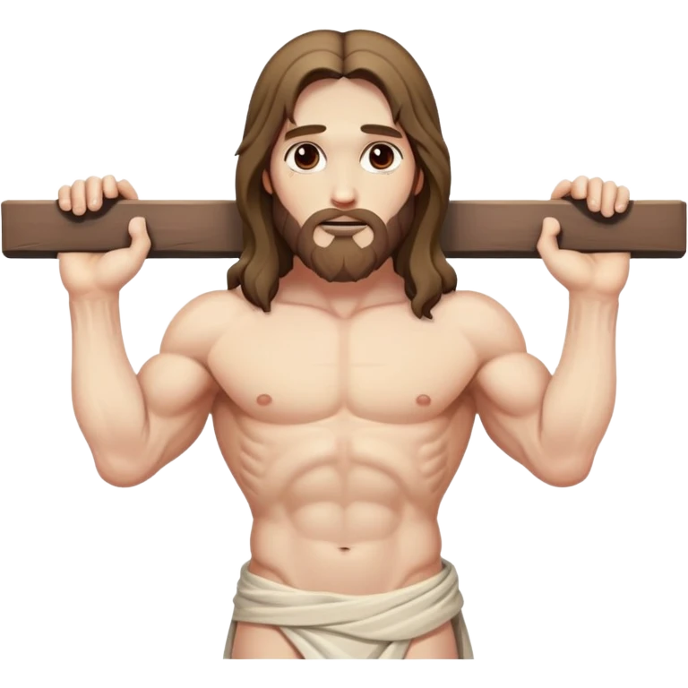 Jesus on cross emoji