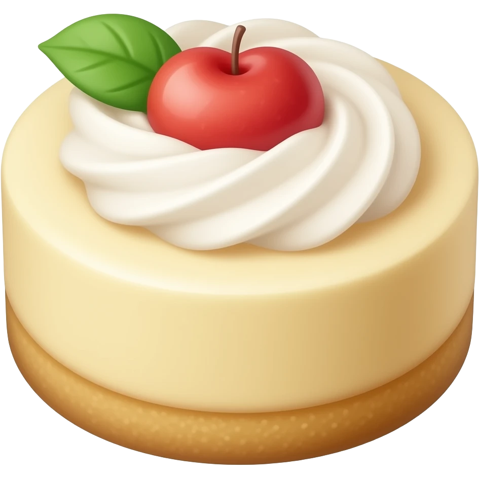 Mini cheesecake bites emoji