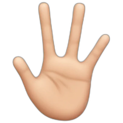 Coeur avec les doigts emoji