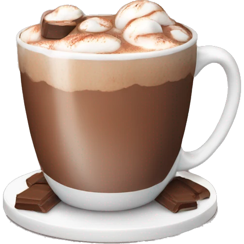 Hot chocolate  emoji
