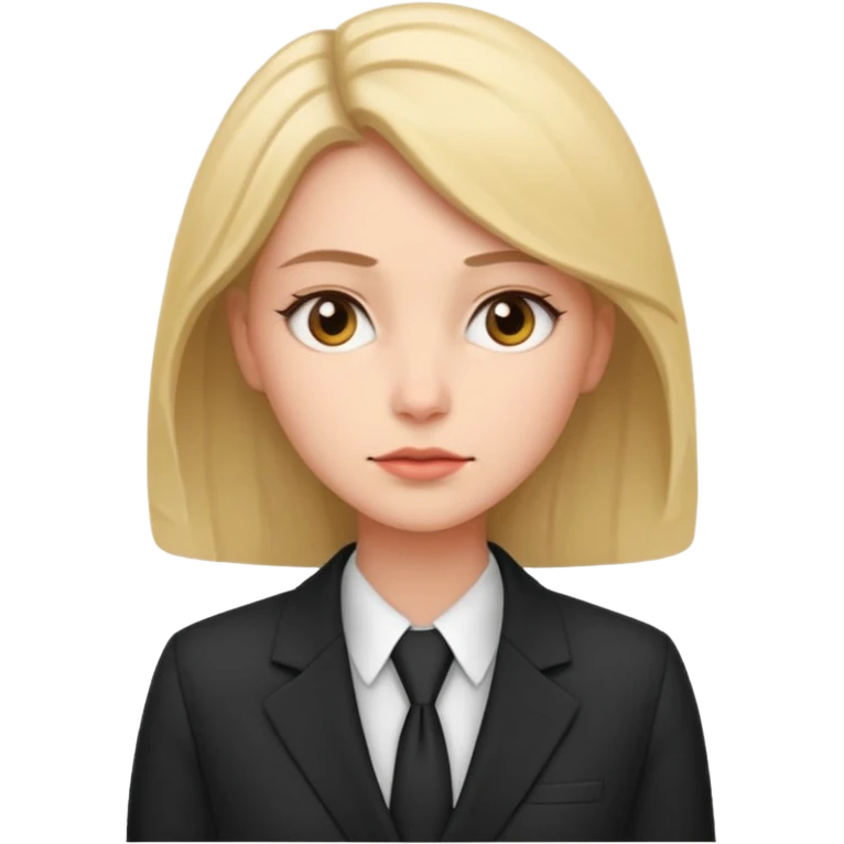 the woman in suits thinks about a lot of people emoji