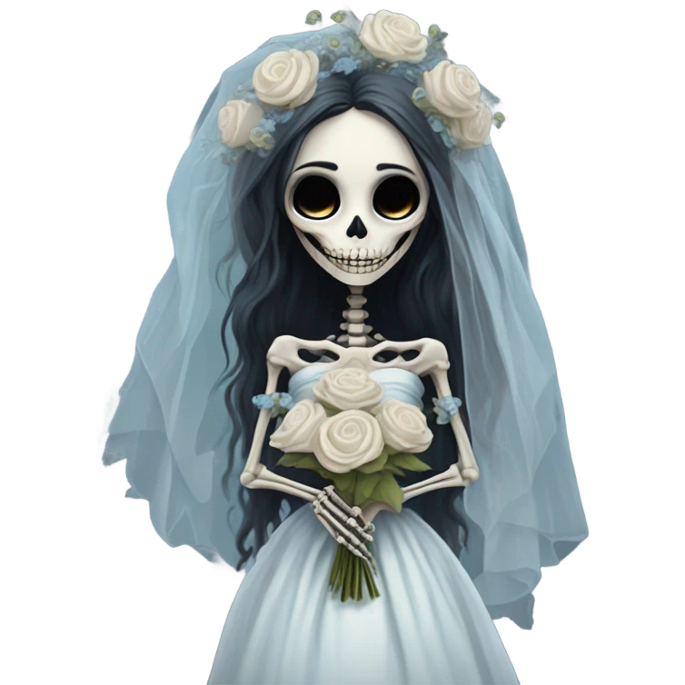 Corpse bride valentine emoji