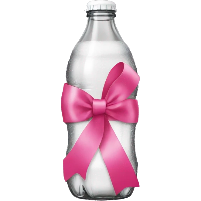 Diet Coke with pink ribbon emoji