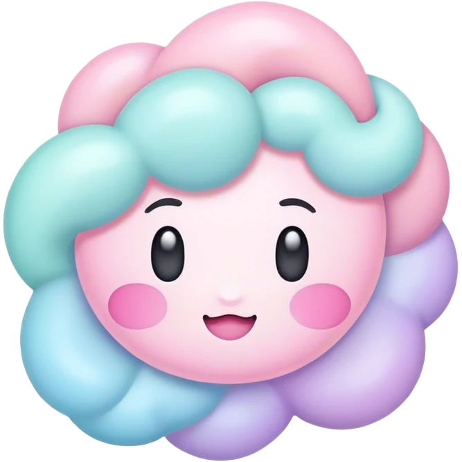 dream pastel color emoji
