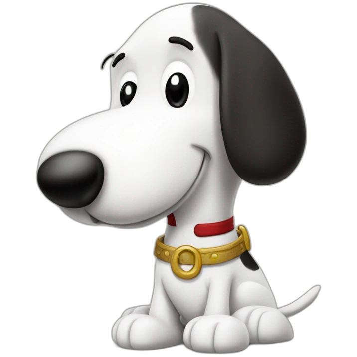 snoopy sur un âne emoji