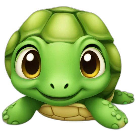 Baby turtle emoji