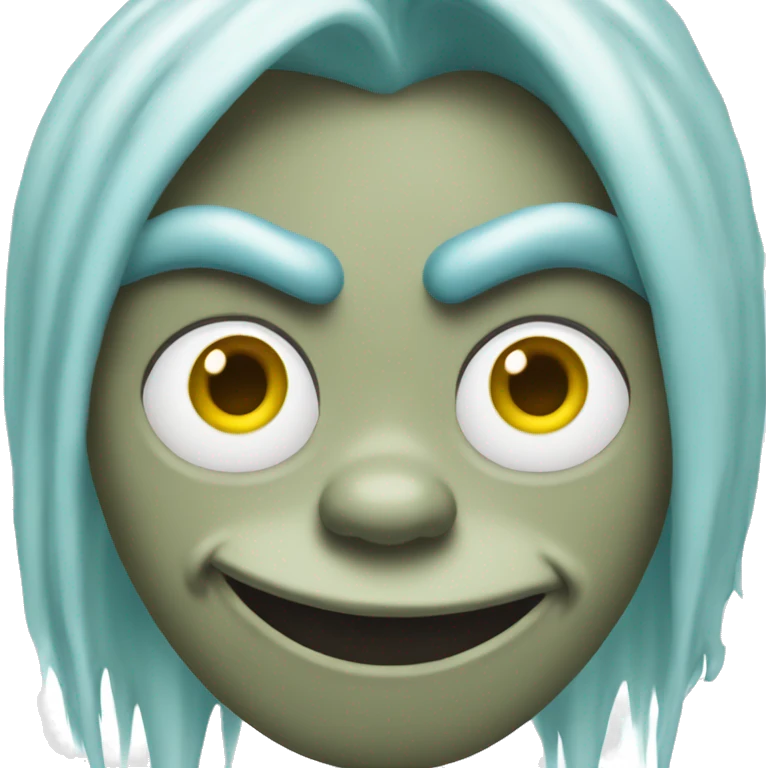 Blue grinch knew surgury emoji