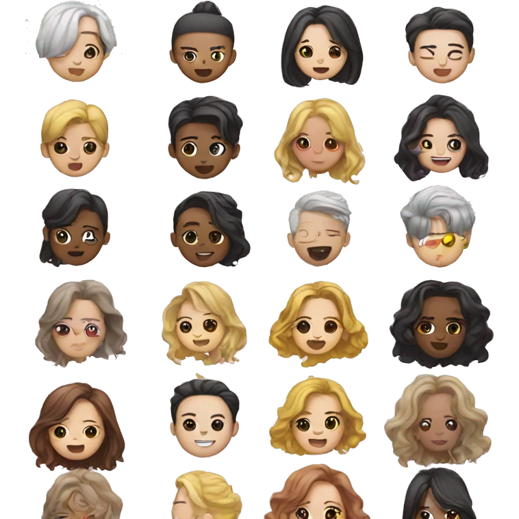 K-Pop star emoji
