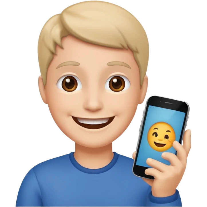 스마트폰 만지는 부모 emoji