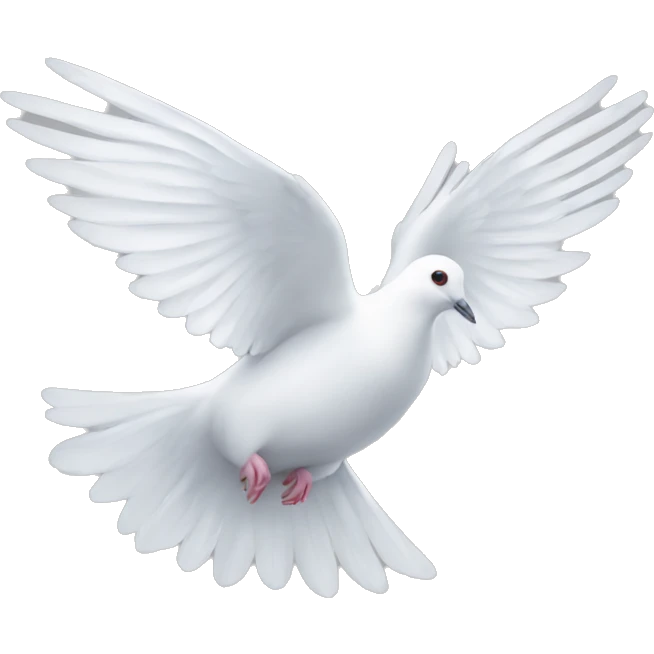 White dove emoji