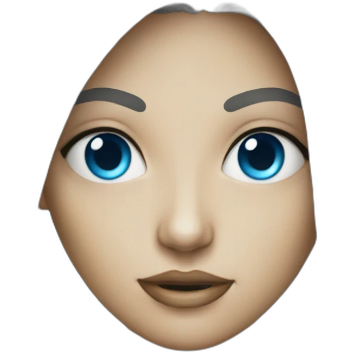 woman-blueeyes-alien emoji
