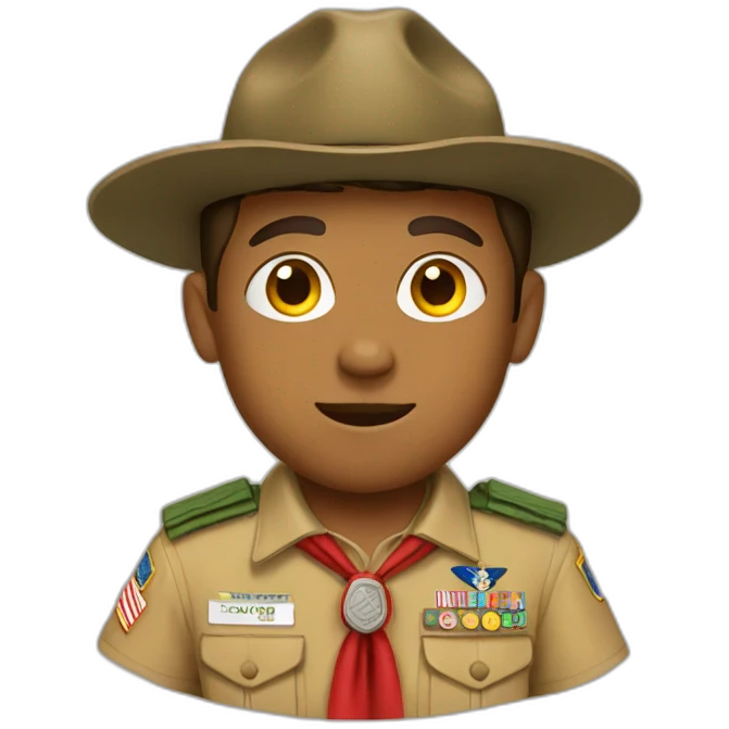 boy scout emoji