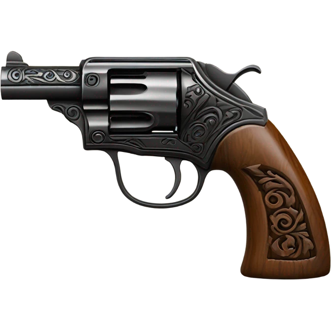 Wood pistol emoji