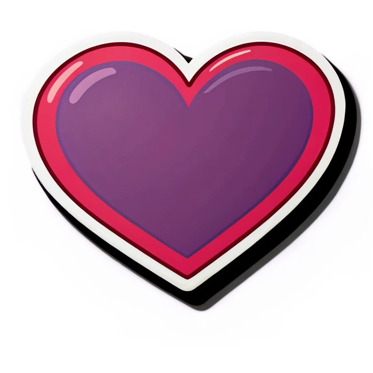 Valentine heart emoji